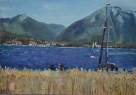 Tegernsee - the deep blue. Blick in Richtung Rottach1000.jpg