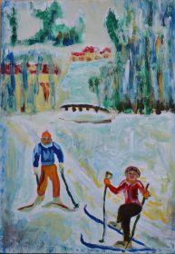 Langläufer Acryl 2020.jpg
